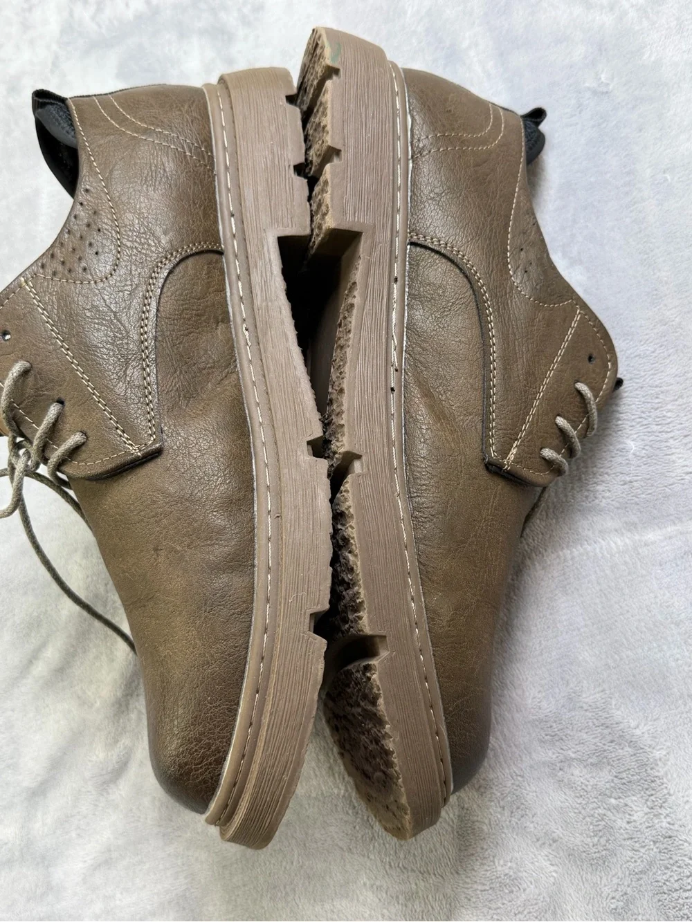 CARTELO Chukka Lace-Up Boots in Olive BrownCasual Light Men’s Summer 10.5